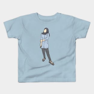 Blue Vanilla Moon Collection Kids T-Shirt